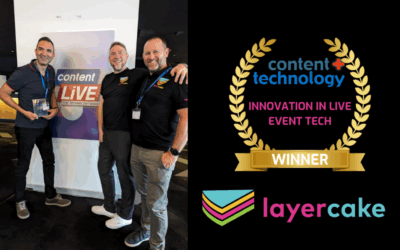 Layercake Wins 2023 Content + Technology Award for Innovation in Live Event Technology